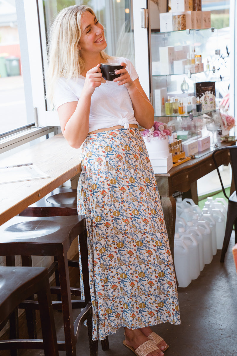Savannah Skirt - Santorini