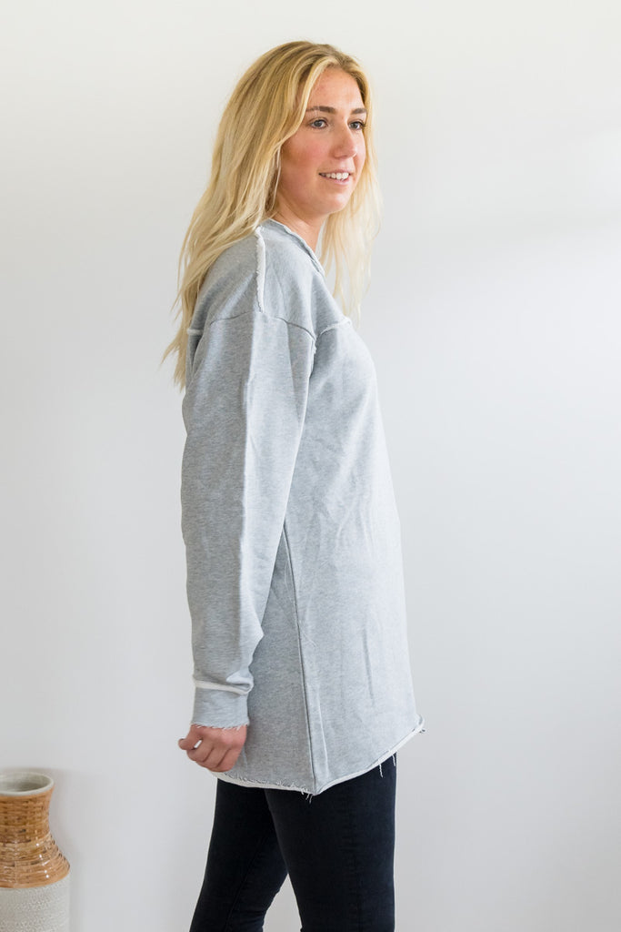 Shelby sweater - winter gray