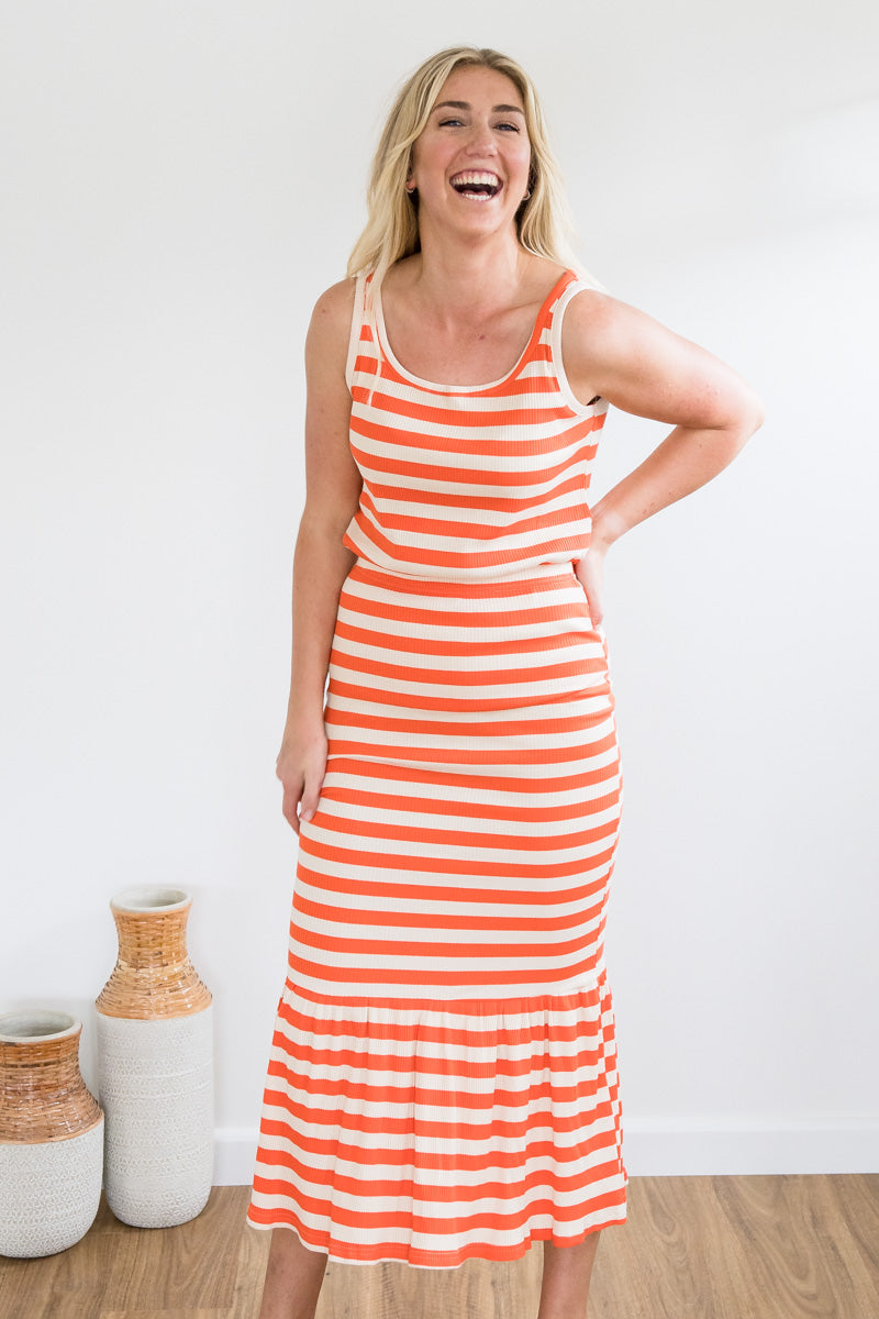 Soda Stripe Singlet