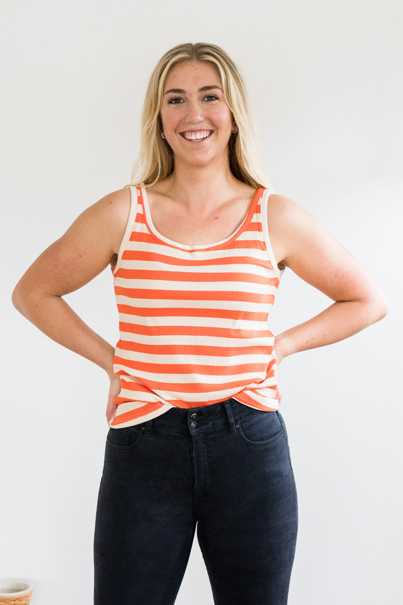 Soda Stripe Singlet