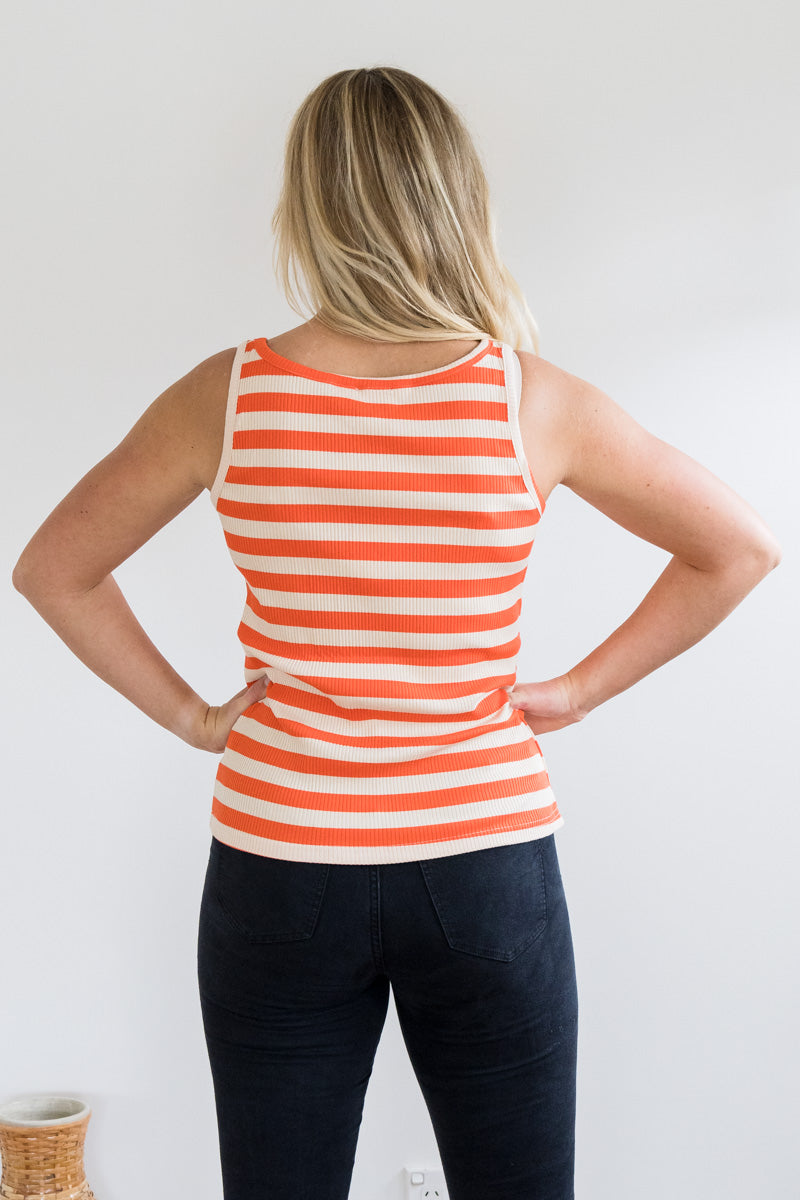 Soda Stripe Singlet