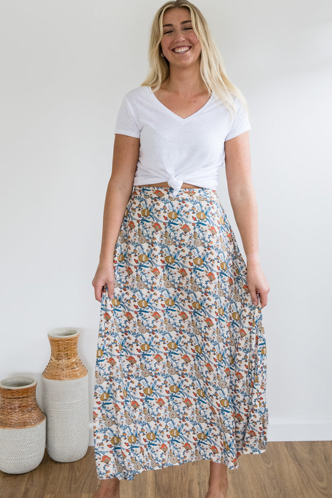 Savannah Skirt - Santorini