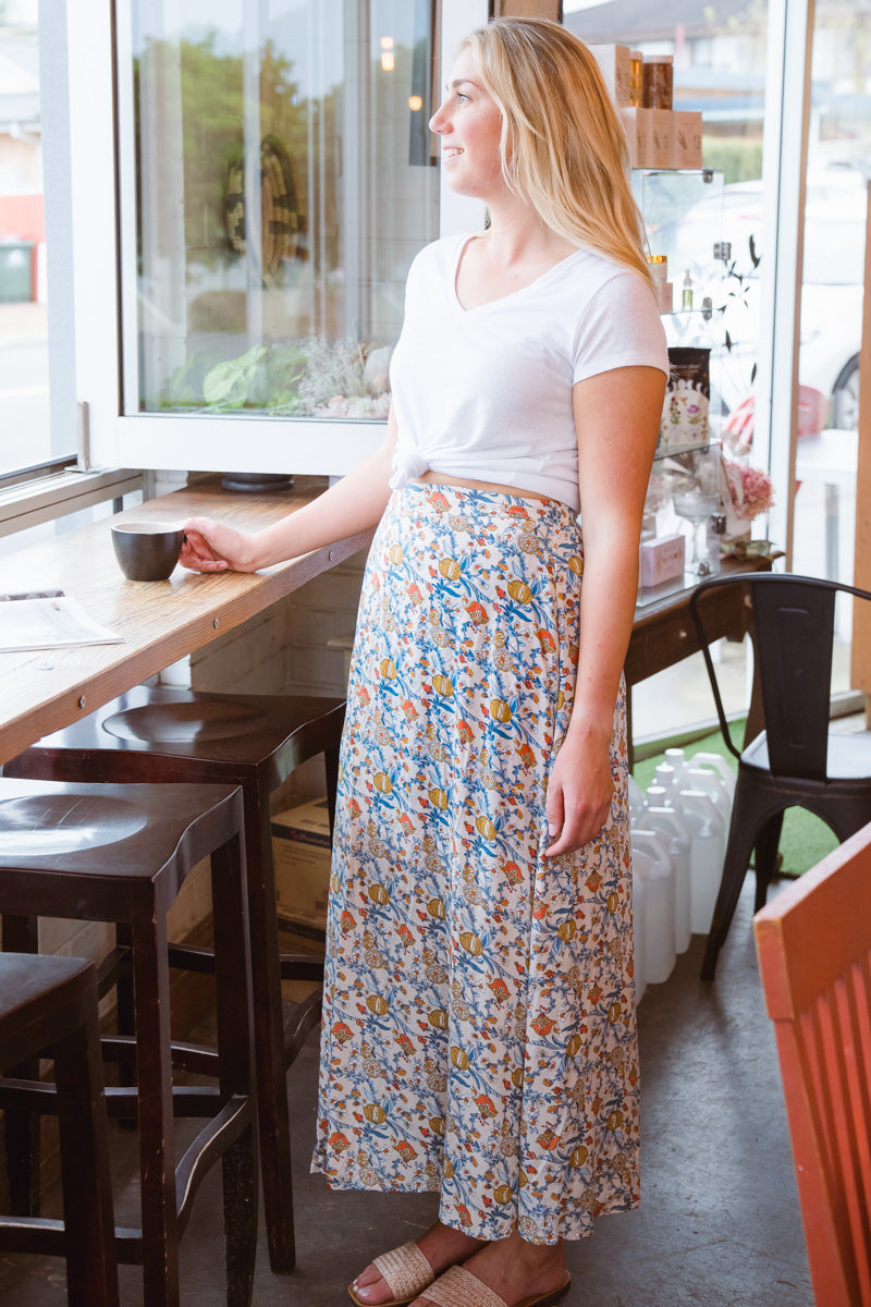 Savannah Skirt - Santorini